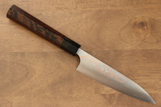 Yu Kurosaki Houou VG10 Colored Damascus Petty-Utility  120mm Wenge Handle - Japanny - Best Japanese Knife