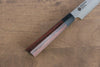 Seki Kanetsugu Heptagon Wood VG10 Hammered Bread Slicer 210mm Pakka wood (heptagonal) Handle - Japanny - Best Japanese Knife