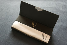  Seisuke Swedish Steel Santoku Mahogany Handle&White Towel Gift set - Japanny - Best Japanese Knife
