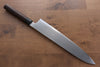 Jikko White Steel No.2 Gyuto  300mm Shitan Handle - Japanny - Best Japanese Knife