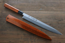  Sakai Takayuki Shikisai Hikari INOX Yanagiba Japanese Knife Lacquered Handle with Sheath - Japanny - Best Japanese Knife