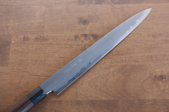 Jikko White Steel No.2 Sujihiki 270mm Shitan Handle - Japanny - Best Japanese Knife
