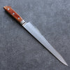 Sakai Takayuki VG5 Hammered Sujihiki  240mm Brown Pakka wood Handle - Japanny - Best Japanese Knife
