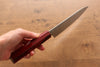 Kei Kobayashi R2/SG2 Petty-Utility  150mm Red Lacquered Handle - Japanny - Best Japanese Knife