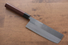  Jikko White Steel No.2 Migaki Finished Nakiri 165mm Shitan Handle - Japanny - Best Japanese Knife