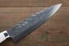 Takeshi Saji SRS13 Hammered Gyuto  210mm White Stone Handle - Japanny - Best Japanese Knife