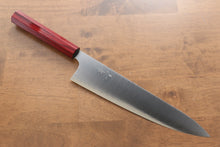  Kei Kobayashi R2/SG2 Gyuto  240mm Red Lacquered Handle - Japanny - Best Japanese Knife