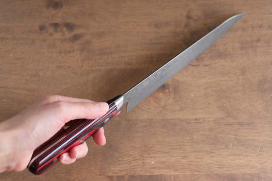 Yoshimi Kato VG10 Nickel Damascus Gyuto Japanese Chef Knife 210mm - Japanny - Best Japanese Knife