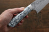Takeshi Saji Coreless Diamond Finish Damascus Kiritsuke Gyuto 180mm Cloud Turquoise Handle - Japanny - Best Japanese Knife