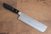 Kunihira Sairyu VG10 Damascus Usuba  165mm Navy blue Pakka wood Handle (Super Deal) - Japanny - Best Japanese Knife