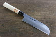  Sakai Takayuki Kasumitogi White Steel Kamagata Usuba Japanese Knife Magnolia Handle - Japanny - Best Japanese Knife