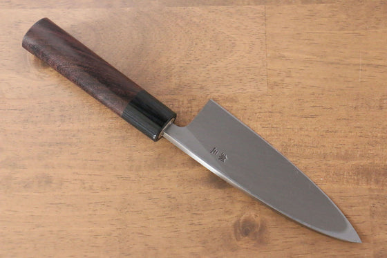 Jikko Silver Steel No.3 Deba 135mm Shitan Handle - Japanny - Best Japanese Knife