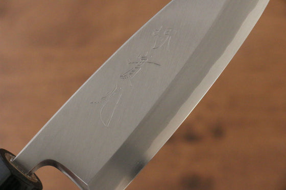 Jikko Silver Steel No.3 Deba 135mm Shitan Handle - Japanny - Best Japanese Knife