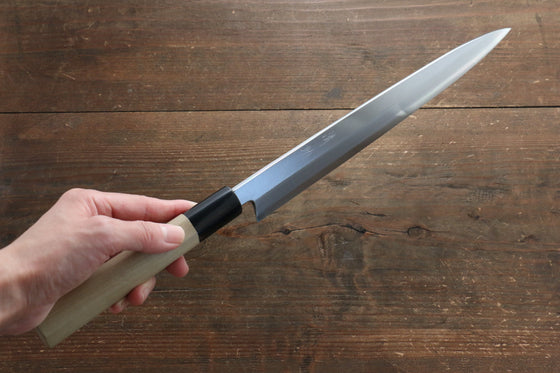 Seisuke Molybdenum Kasumitogi Yanagiba - Japanny - Best Japanese Knife