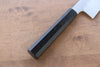 Jikko Honyaki White Steel No.3 Kasumitogi Gyuto  240mm Ebony Wood Handle - Japanny - Best Japanese Knife