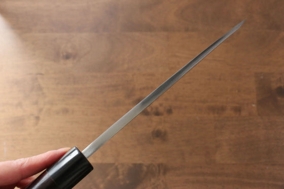 Jikko Silver Steel No.3 Deba 180mm Shitan Handle - Japanny - Best Japanese Knife