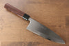 Jikko Silver Steel No.3 Deba 195mm Shitan Handle - Japanny - Best Japanese Knife