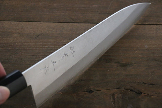 Shigeki Tanaka Silver Steel No.3 Nashiji Gyuto 210mm Walnut Handle - Japanny - Best Japanese Knife