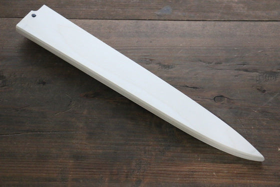 Magnolia Saya Sheath for Yanagiba Sashimi Knife with Plywood Pin - 210mm - Japanny - Best Japanese Knife