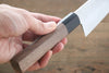 Shigeki Tanaka Silver Steel No.3 Nashiji Santoku  165mm Walnut Handle - Japanny - Best Japanese Knife