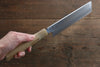 Masamoto Hongasumi White Steel No.2 Kakugata Usuba 180mm Magnolia Handle - Japanny - Best Japanese Knife