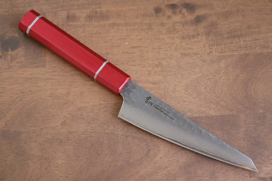 Sakai Takayuki VG10 33 Layer Damascus Sabaki  150mm Live oak Lacquered (Kouseki) Handle - Japanny - Best Japanese Knife