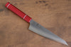 Sakai Takayuki VG10 33 Layer Damascus Sabaki 180mm Live oak Lacquered (Kouseki) Handle - Japanny - Best Japanese Knife