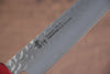 Sakai Takayuki VG10 33 Layer Damascus Petty-Utility 180mm Live oak Lacquered (Kouseki) Handle - Japanny - Best Japanese Knife