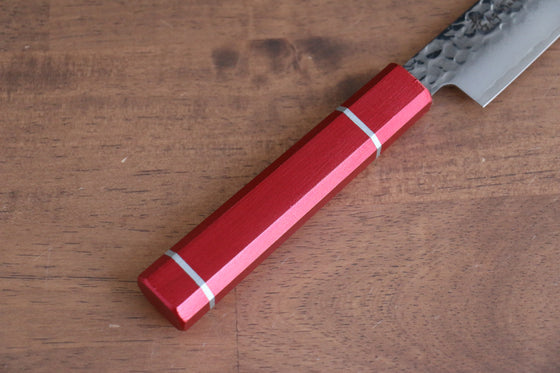 Sakai Takayuki VG10 33 Layer Damascus Petty-Utility 180mm Live oak Lacquered (Kouseki) Handle - Japanny - Best Japanese Knife