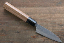  Ogata VG10 Damascus Petty-Utility 90mm with Walnut Handle - Japanny - Best Japanese Knife