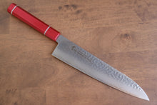  Sakai Takayuki VG10 33 Layer Damascus Gyuto  240mm Live oak Lacquered (Kouseki) Handle - Japanny - Best Japanese Knife