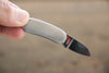 Moki Mini Pendant Pocket Knife w/ White Mother of Pearl and Abalone Circles - Japanny - Best Japanese Knife