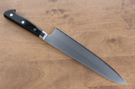 Takamura Knives VG10 Migaki Finished Gyuto Japanese Knife 210mm Black Pakka wood Handle - Japanny - Best Japanese Knife