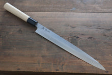  Sukenari White Steel No.2 Hongasumi Yanagiba  Magnolia Handle - Japanny - Best Japanese Knife