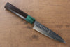Yu Kurosaki Senko R2/SG2 Hammered Petty-Utility 120mm Shitan Handle - Japanny - Best Japanese Knife