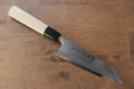 Sakai Takayuki Tokujyo White Steel No.2 Kiritsuke Deba  150mm Magnolia Handle - Japanny - Best Japanese Knife