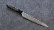  Seisuke VG10 Damascus Petty-Utility 180mm Gray Pakka wood Handle - Japanny - Best Japanese Knife