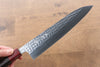 Yu Kurosaki Senko R2/SG2 Hammered Gyuto 210mm Shitan Handle - Japanny - Best Japanese Knife