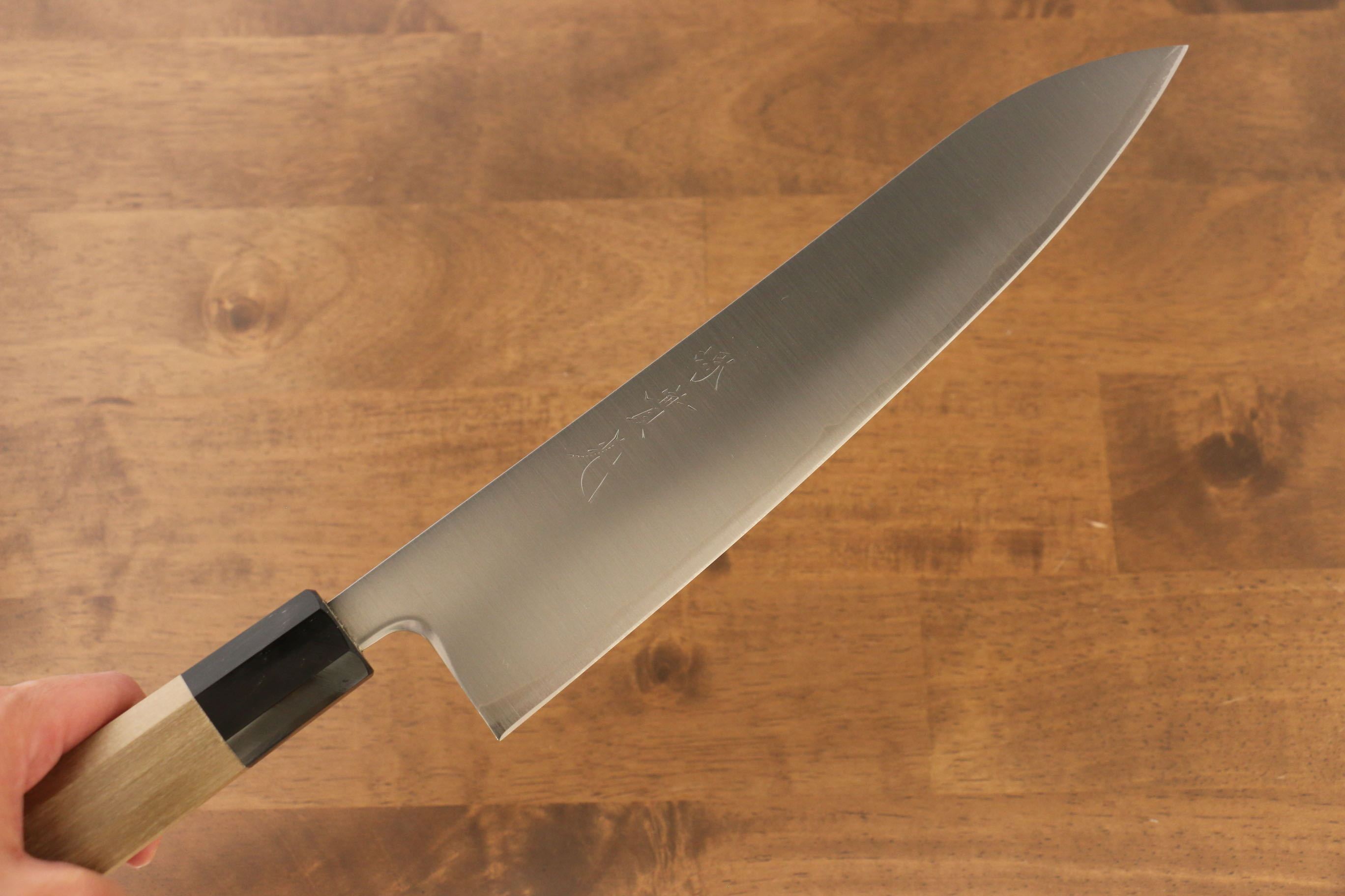 Jikko R2/SG2 Gyuto Japanese Knife 240mm Magnolia Handle - Japanny - Best Japanese Knife