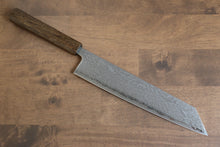  Seisuke Nami AUS10 Mirrored Finish Damascus Kiritsuke  240mm Oak Handle - Japanny - Best Japanese Knife