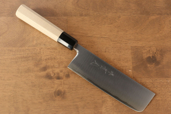 Jikko R2/SG2 Nakiri 165mm Magnolia Handle - Japanny - Best Japanese Knife