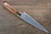 Takeshi Saji Blue Steel No.2 Colored Damascus Petty-Utility  150mm Ironwood Handle - Japanny - Best Japanese Knife