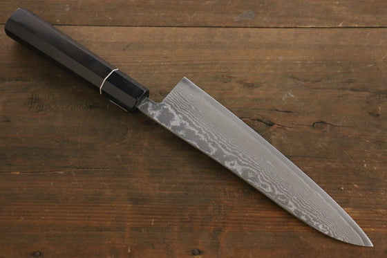 Shigeki Tanaka R2 Damascus Japanese Gyuto 210mm & Petty 150mm Knife set - Japanny - Best Japanese Knife