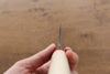 Masakage Yuki White Steel No.2 Nashiji Gyuto 240mm Magnolia Handle - Japanny - Best Japanese Knife