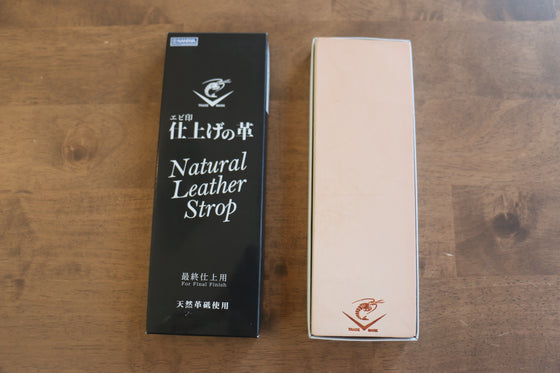 Naniwa Natural Leather Strop - Japanny - Best Japanese Knife