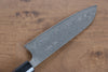 Masakage Kumo VG10 Damascus Santoku 165mm Shitan Handle - Japanny - Best Japanese Knife