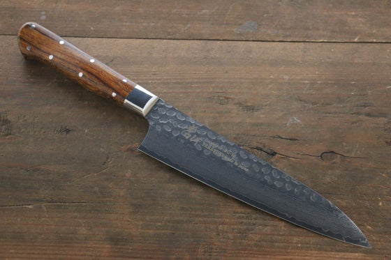 Sakai Takayuki VG10 33 Layer Damascus Gyuto  180mm Desert Ironwood Handle - Japanny - Best Japanese Knife