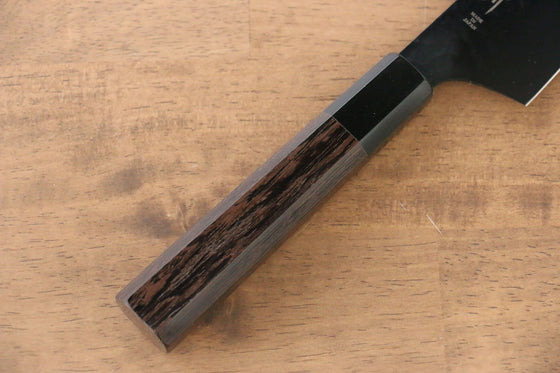 Sakai Takayuki Kurokage VG10 Hammered Teflon Coating Kengata Santoku 160mm Wenge Handle - Japanny - Best Japanese Knife