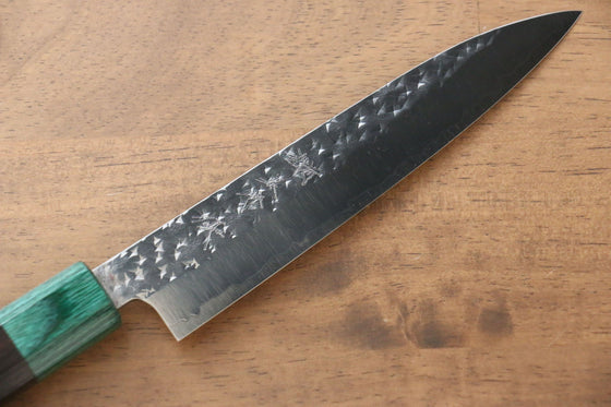 Yu Kurosaki Senko R2/SG2 Hammered Petty-Utility  150mm Shitan Handle - Japanny - Best Japanese Knife