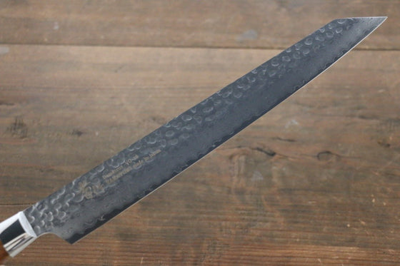 Sakai Takayuki VG10 33 Layer Damascus Kiritsuke Yanagiba 270mm Desert Ironwood Handle - Japanny - Best Japanese Knife
